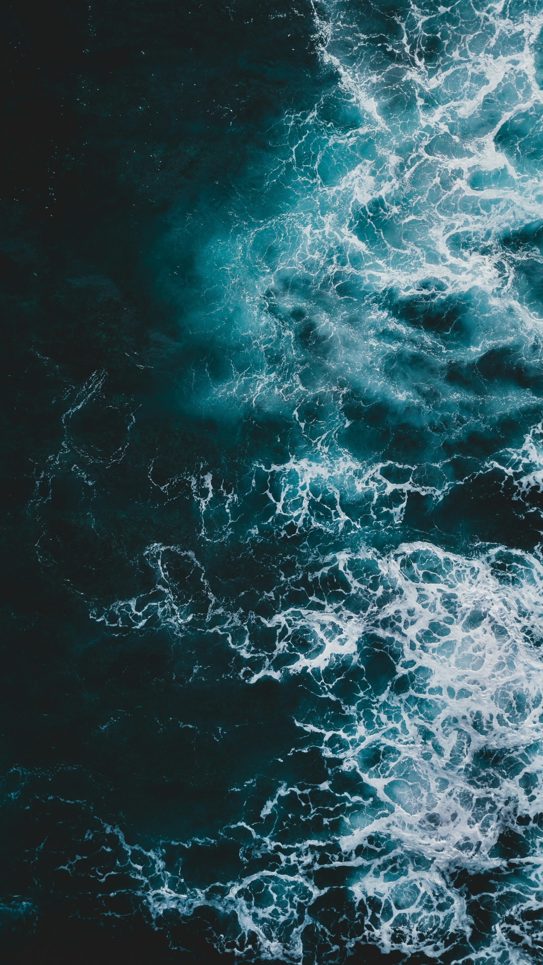Il mare visto dall'alto